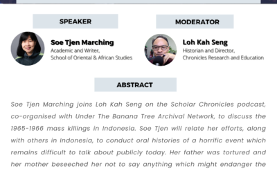 Under The Banana Tree Archival Network x Scholar Chronicles x PSR Webinar #5 – Genocide in Indonesia and Beyond