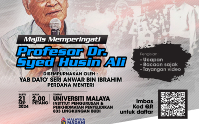 Majlis Memperingati Allahyarham Profesor Dr Syed Husin Ali
