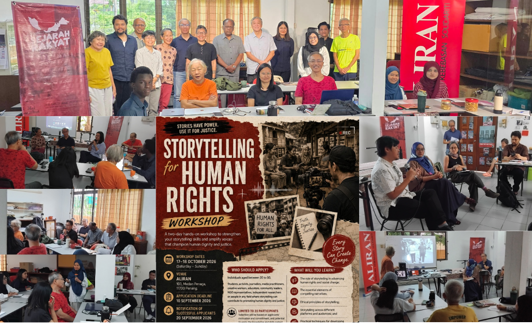 Workshop: Storytelling for Human Rights